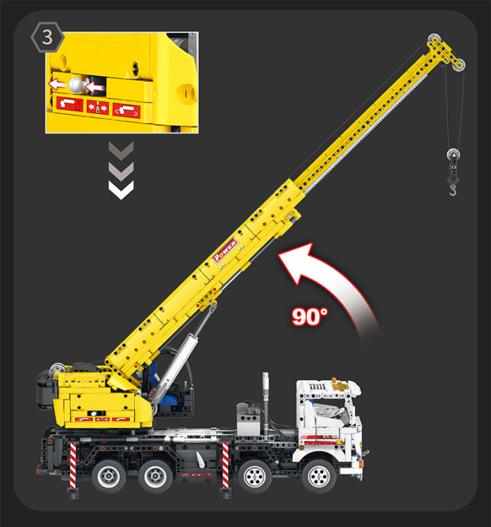 22007 Car crane (2206pcs)