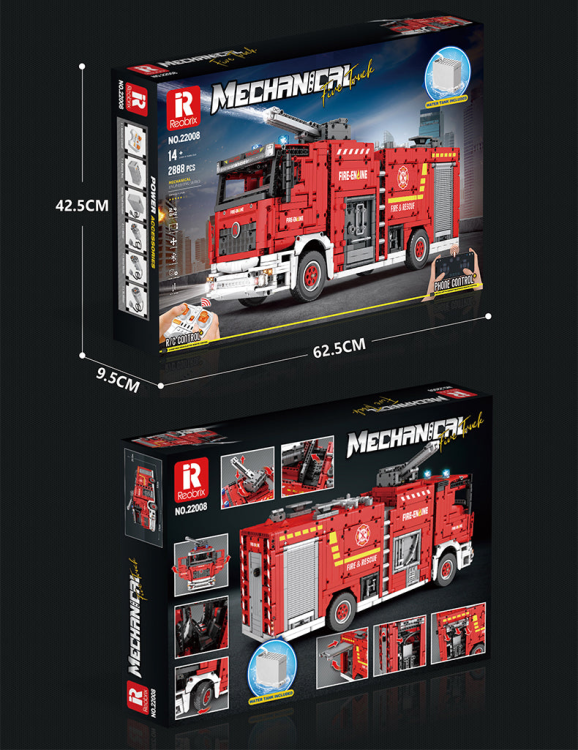 22008 Fire engine (2888pcs)