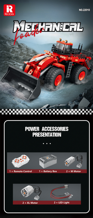 22010 Loader – red (1876pcs)