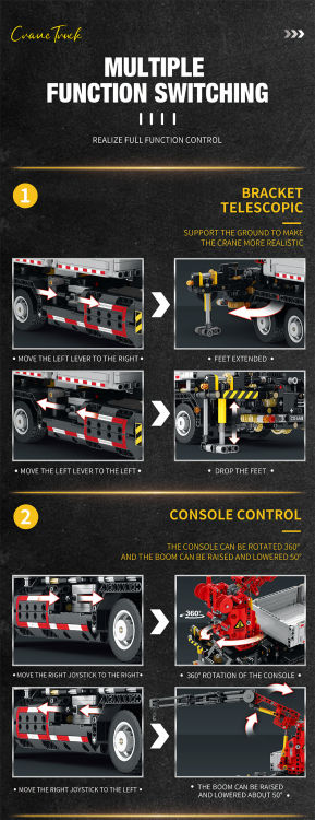 22011 Full function crane (2328pcs)