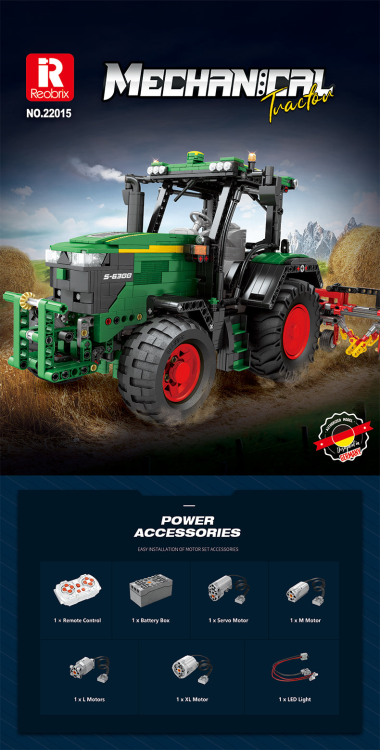22015 Tractors (1828pcs)