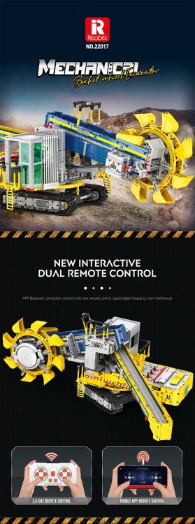 22017 Bucket wheel excavator (3188pcs)