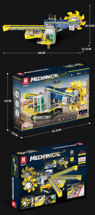 22017 Bucket wheel excavator (3188pcs)
