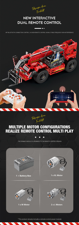 22020 Telescopic arm forklift truck (2260pcs)