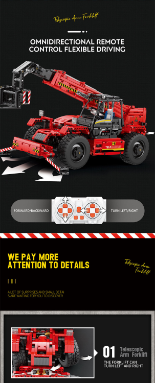 22020 Telescopic arm forklift truck (2260pcs)