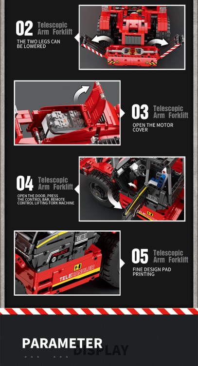 22020 Telescopic arm forklift truck (2260pcs)