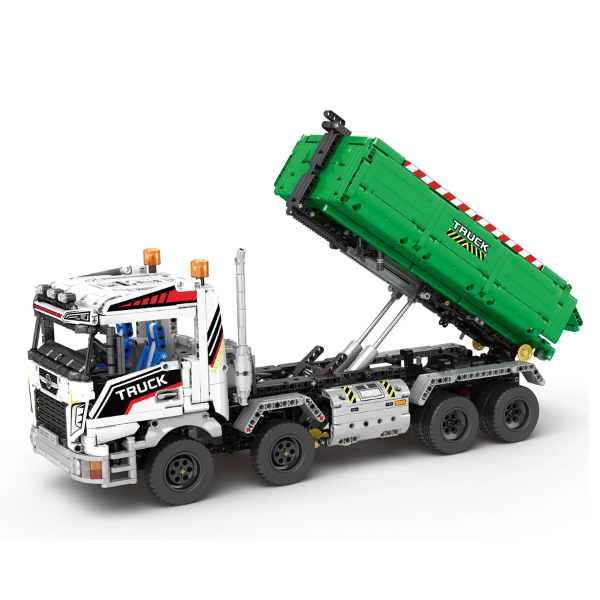 22021 Large Truck with flat trailer (2950pcs)