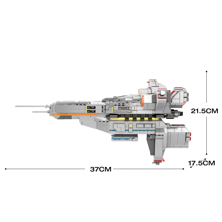 783 Lagrange - Ruby – Frigate (866pcs)