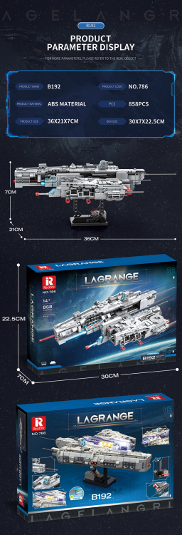 787 Lagrange Stingray (846pcs)