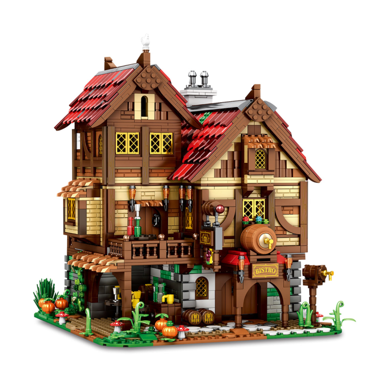 66018 Medieval Inn + Tavern (2831pcs)