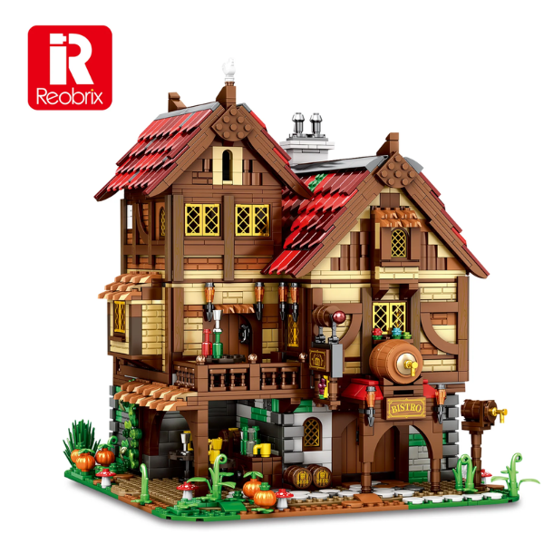 66018 Medieval Inn + Tavern (2831pcs)