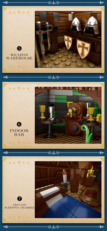 66018 Medieval Inn + Tavern (2831pcs)