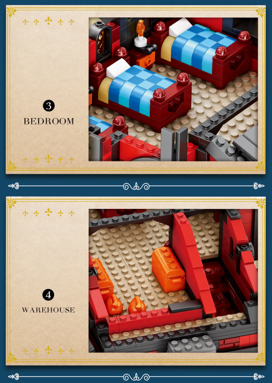66017 Medieval Tavern (3214pcs)
