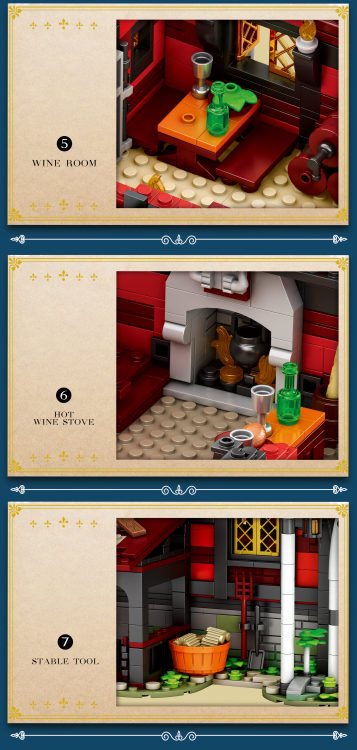 66017 Medieval Tavern (3214pcs)
