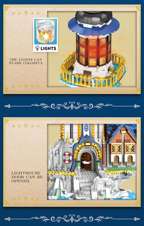 66028 Medieval Lighthouse (3228pcs)