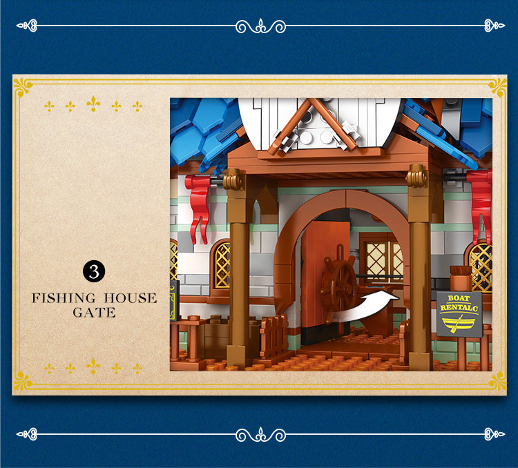 66007 Fishing House (2450pcs)