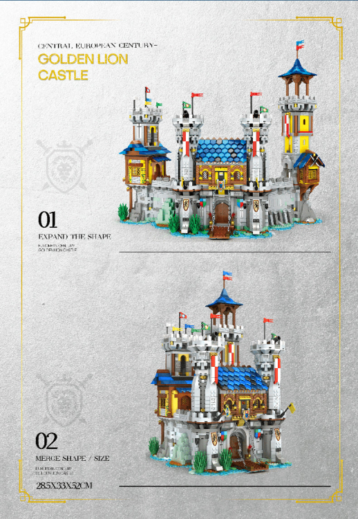 66006 Medieval Castle (2722pcs)